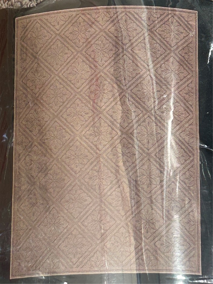 RUG AND CO Area Rug Taormina Border, 152cm x 213 cm, Moonrock.
