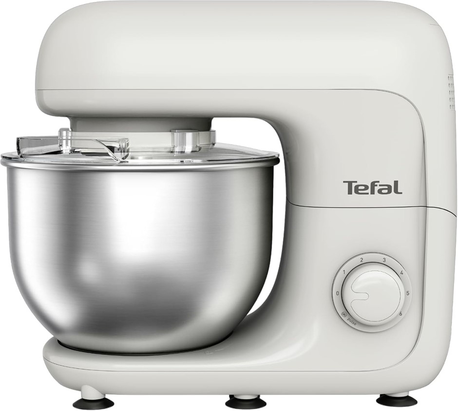 TEFAL Stand Mixer Bake Essential Kitchen Machine, 4.8L Capacity, 800W Powe