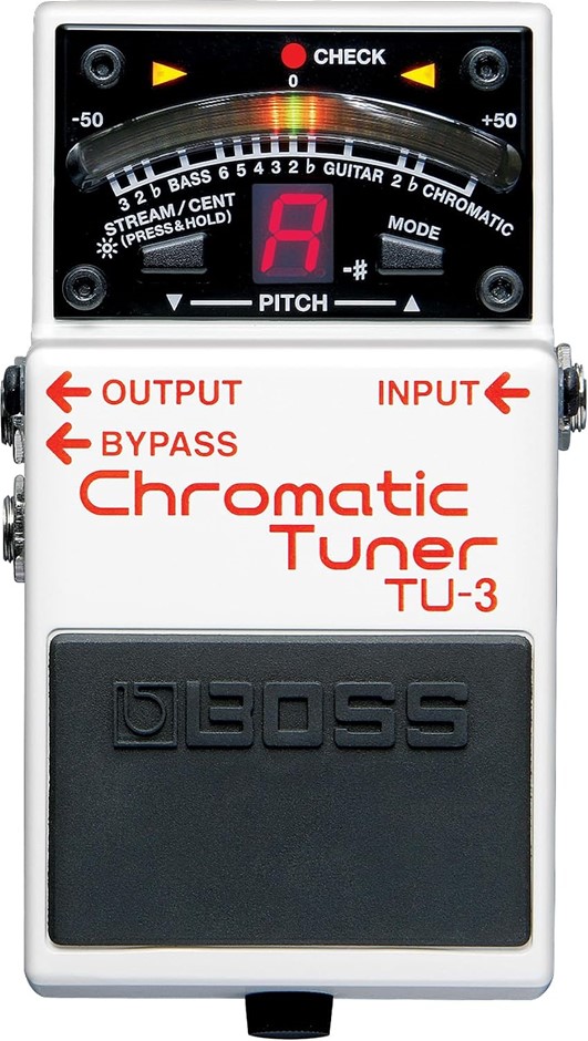 BOSS TU-3 Chromatic Tuner Pedal. NB: Not In Original Box.