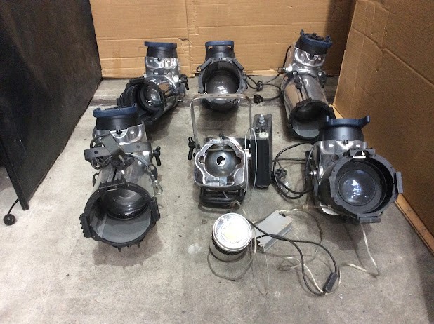 Selecon Pacific Mixed Brand and Model Spotlights and parts
