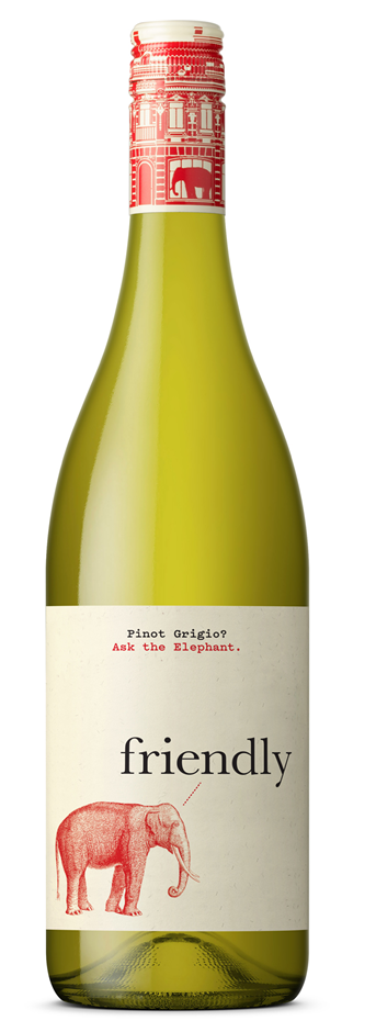 Ask The Elephant Pinot Grigio (6x 750mL).