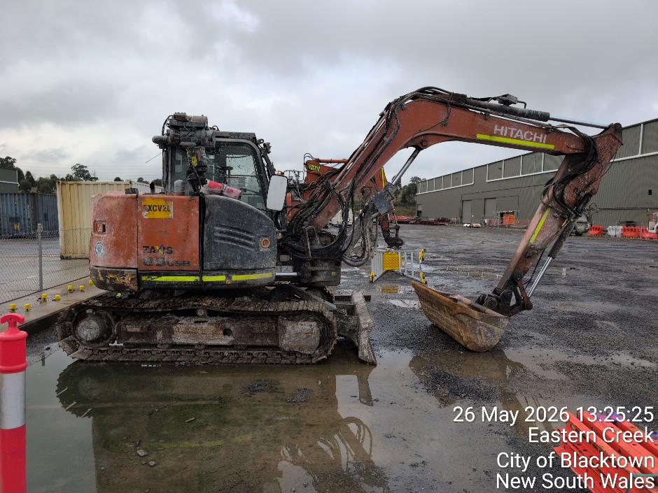 <p>2023 Hitachi ZX85USB-5 Excavator (Site ID: EXCV20)</p>