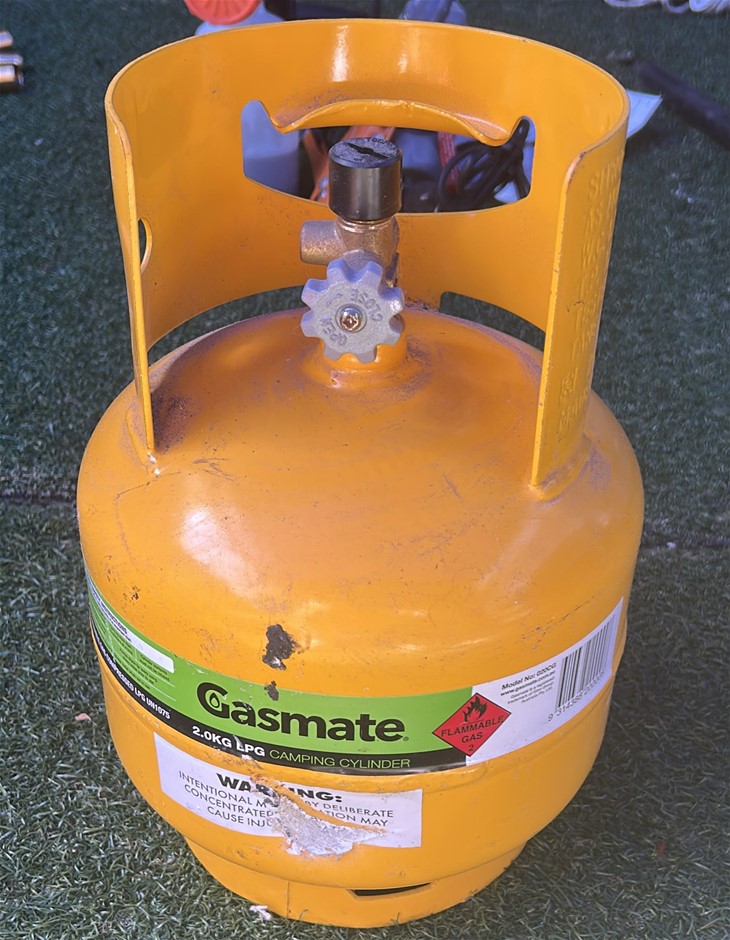GASMATE 2.0KG LPG Camping Cylinder