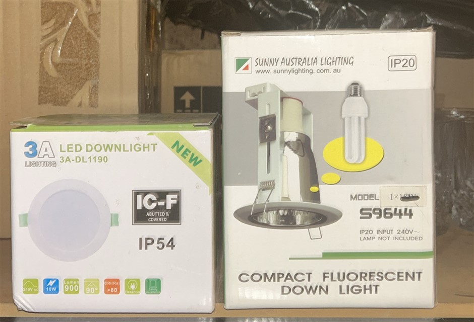 2x Down Lights