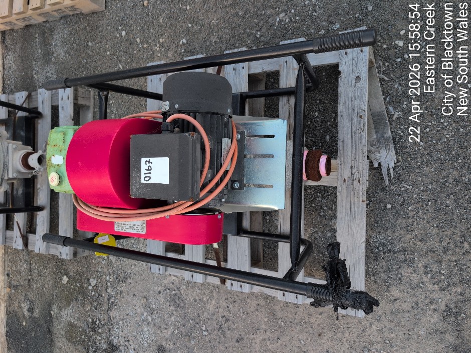 <p>WATER PUMP (Site ID: 167)</p>