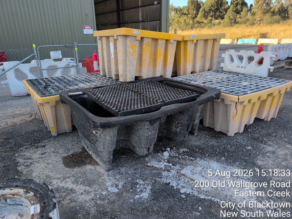 <p>SPILL CONTAINMENT PALLET (Site ID: 224)</p>