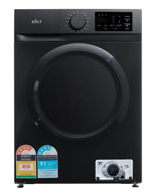 Solt GGSFLW900B 9kg Front Load Washer (Black)