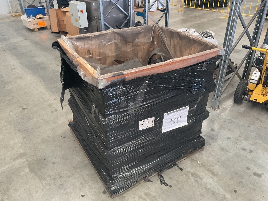 Various Sizes Of Hoses Fittings And Pipes Pallet Of