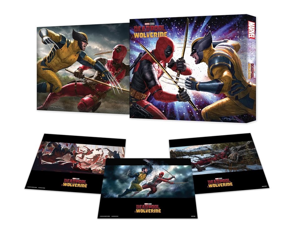 MARVEL STUDIOS' Deadpool & Wolverine: The Art of The Movie Slipcase.