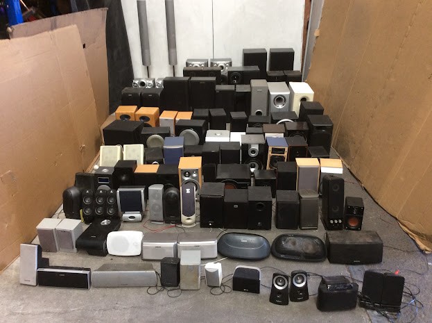 Panasonic/Sony/SANYO/PHILIPS Mixed Brand and Model Audio Speaker Equipment