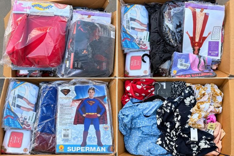 1 BOX Mix of costume and summer dresses - perfect for resellers and bulk bu