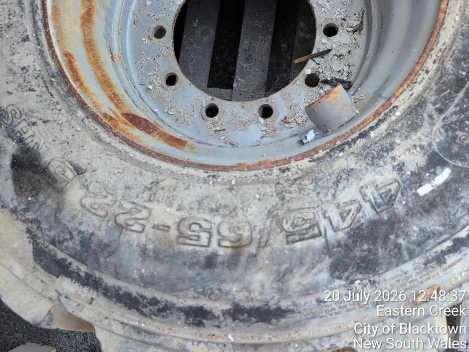 WHEEL & TYRE (Site ID: 124.01)