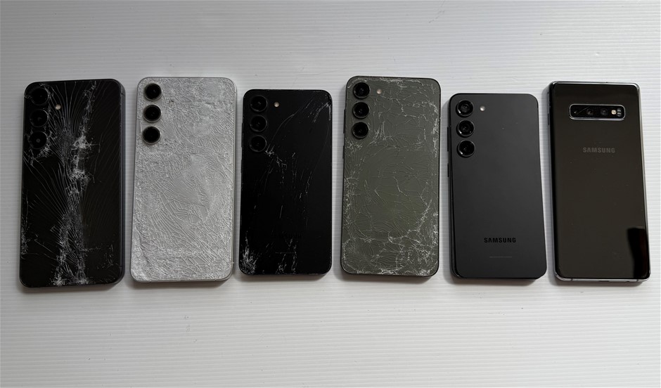 Samsung Galaxy S24 Plus / S23 / S23 Plus / S10 - For Parts (Lot of 6)