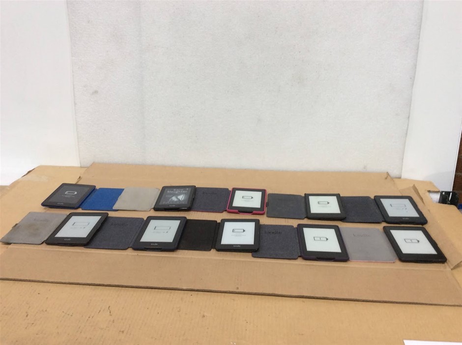 Mixed Brand E-Book Readers (Lot of 10)