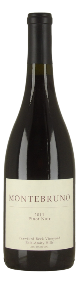 Montebruno Pinot Noir 2011 (1x 750mL), Willamette Valley, Oregon