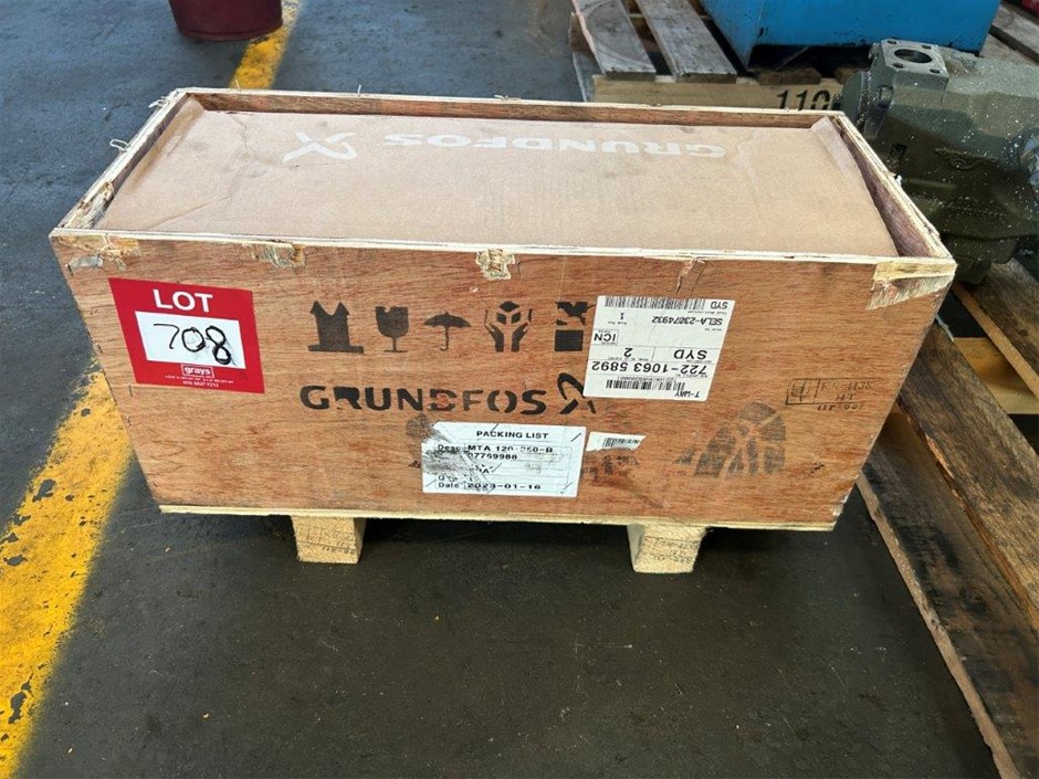 Grundfos MTA 120-250 single-stage immersible centrifugal pump