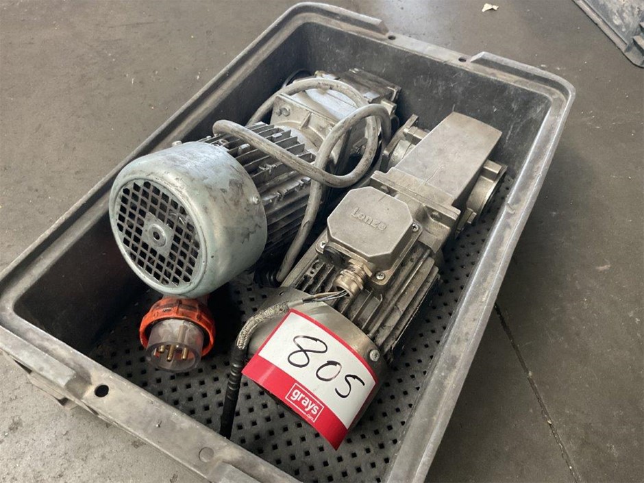 Assorted Rexroth Electric Motors