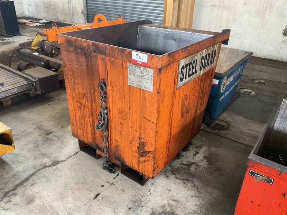 Wespac Steel Scrap Tippler Bin