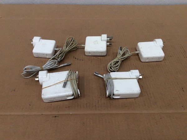 Apple MagSafe Mixed Model Power Adapter (Lot of 5)
