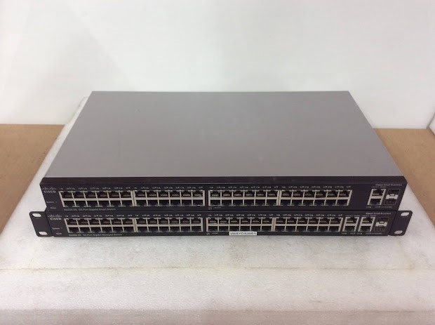 Cisco SLM2048T V02&SRW2048-K9 V02 Switch (Lot of 2)