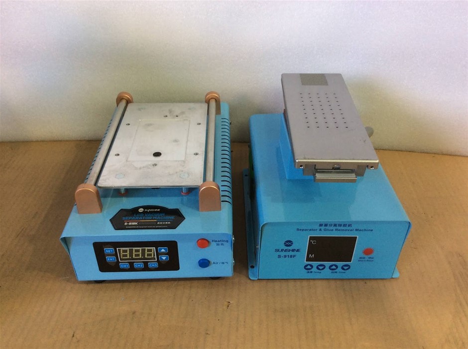 SUNSHINE S-918K LCD Vacuum Separator Machine+SUNSHINE S-918F Separator&Glue