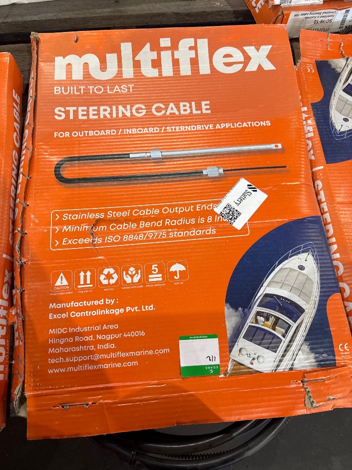<p>Multiflex 18Ft Steering Cable</p>