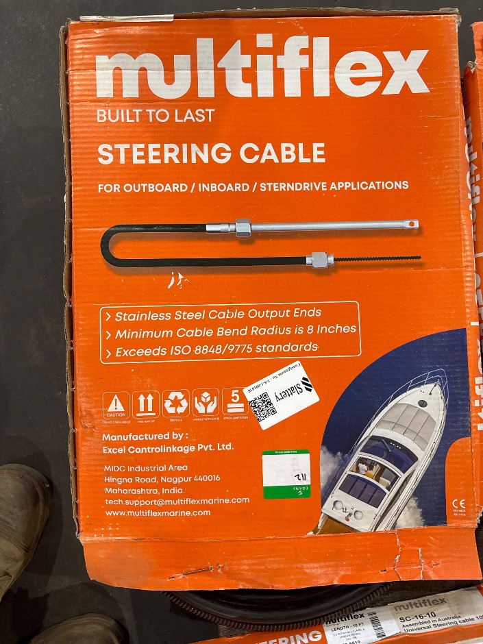Multiflex 12Ft Steering Cable