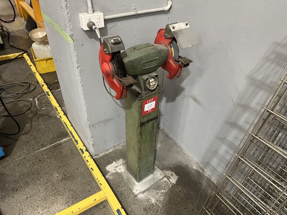 Double Ended Pedestal Grinder
