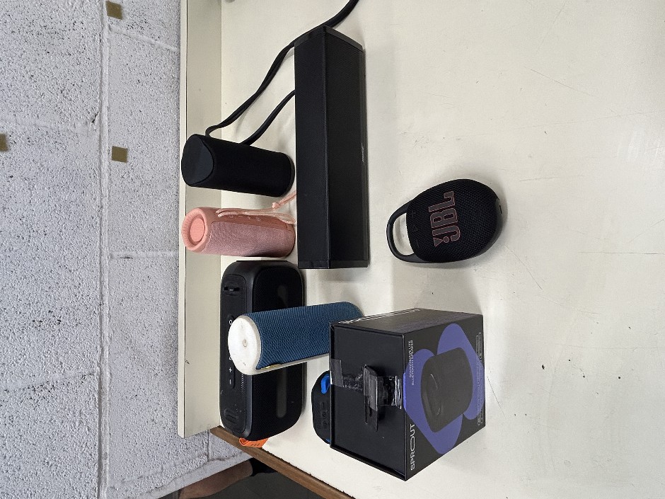 8 x Assorted Audio Speakers including