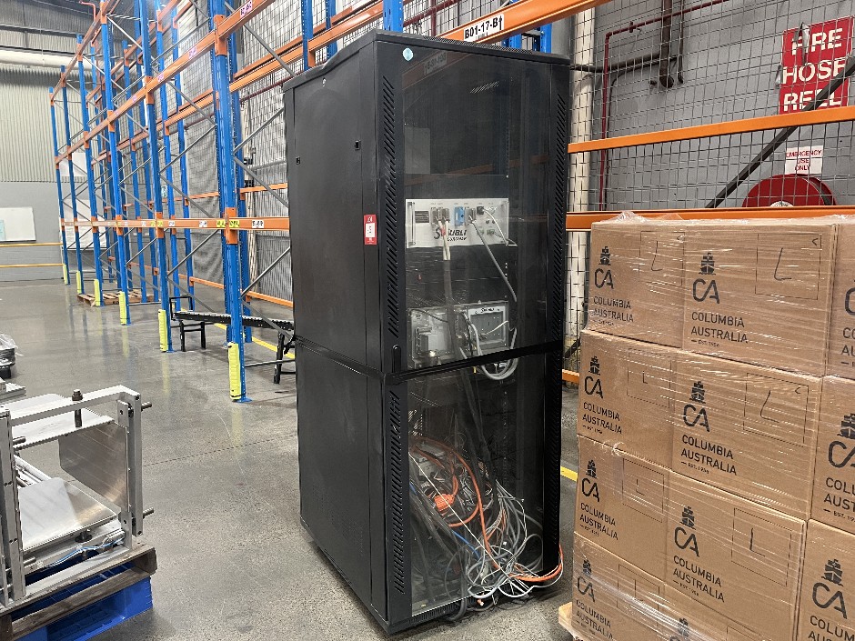 <p>Server Cabinet And Contents</p>