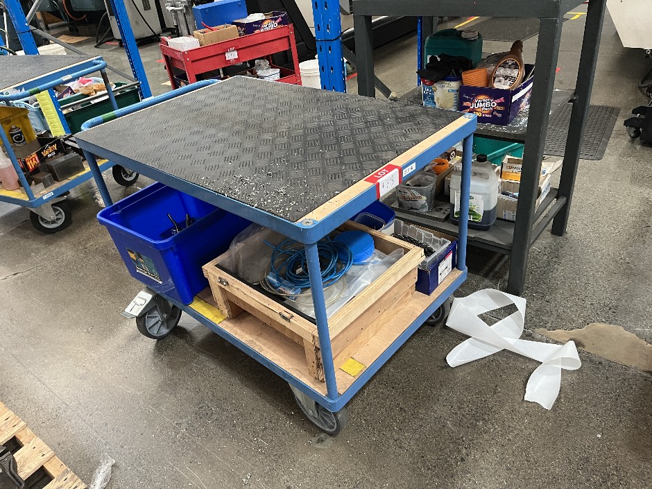 <p>Mobile 2 Tier Trolley with Contents</p>