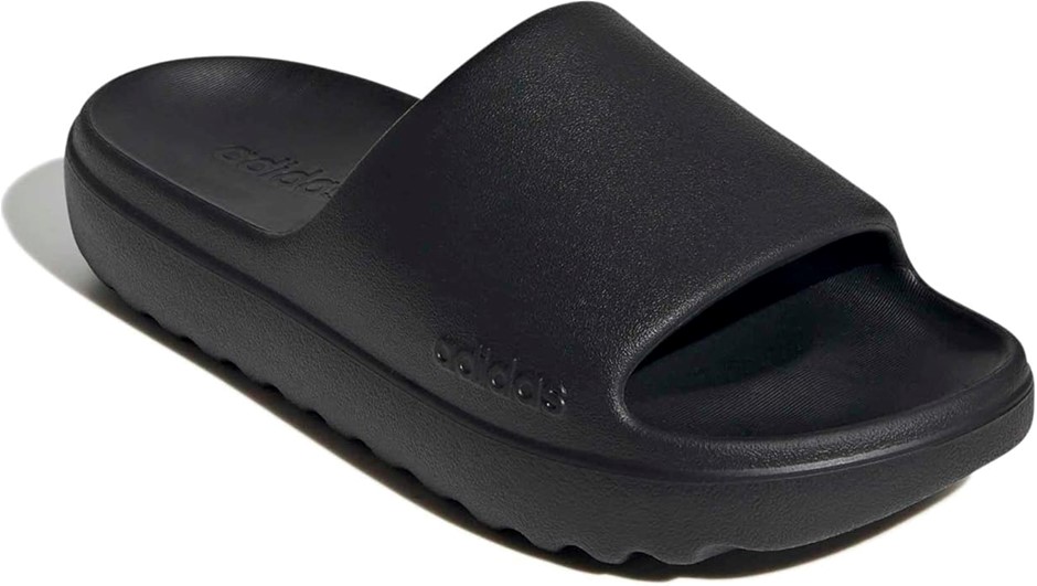 ADIDAS UnisexAdilette Lumia Slides, US 11W10M, Core Black/Core Black/Core