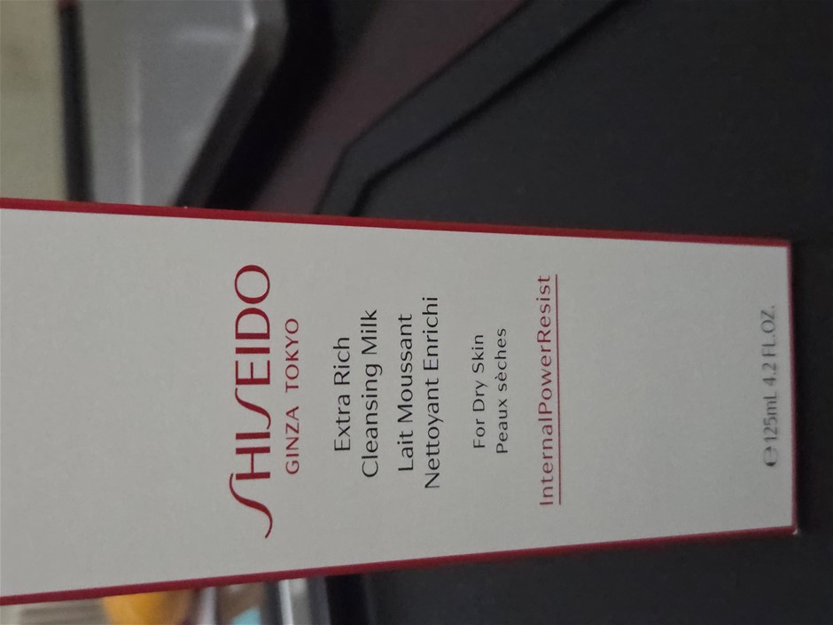 Shiseido, ginza toyko, extra rich cleansing milk 125ml