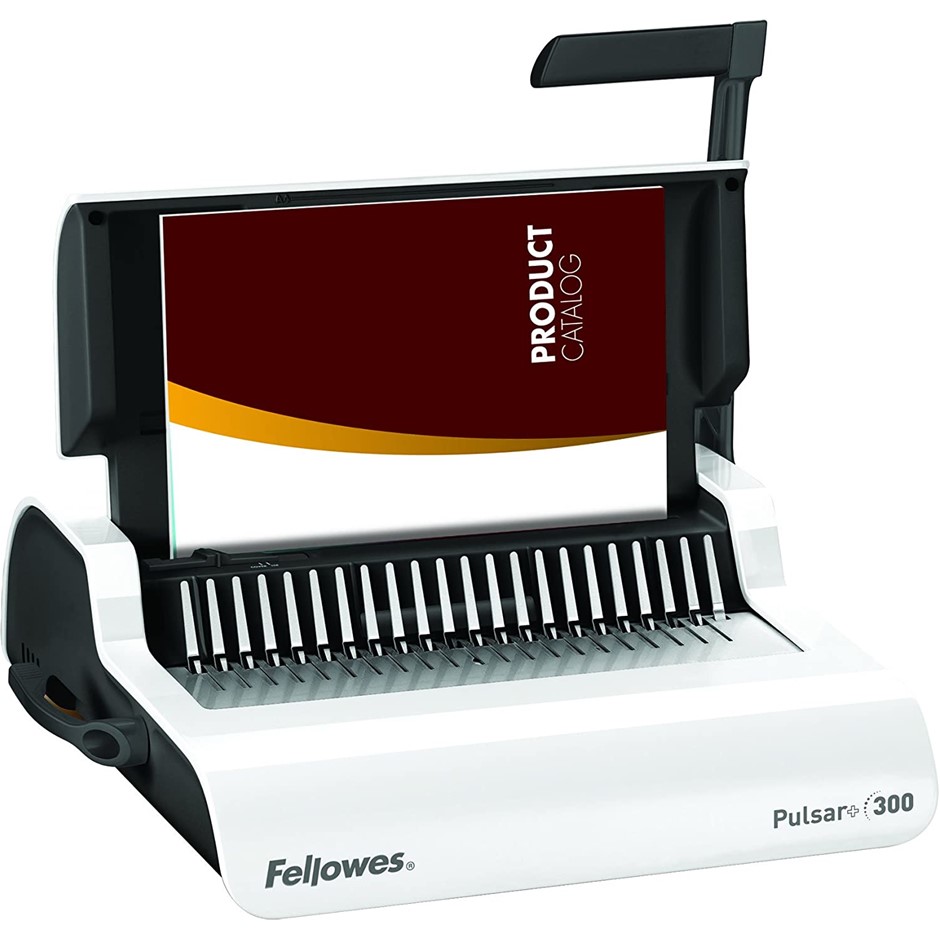 FELLOWES Binding Machine Pulsar+ Comb Binding, FEL5006801-99. NB: Minor use