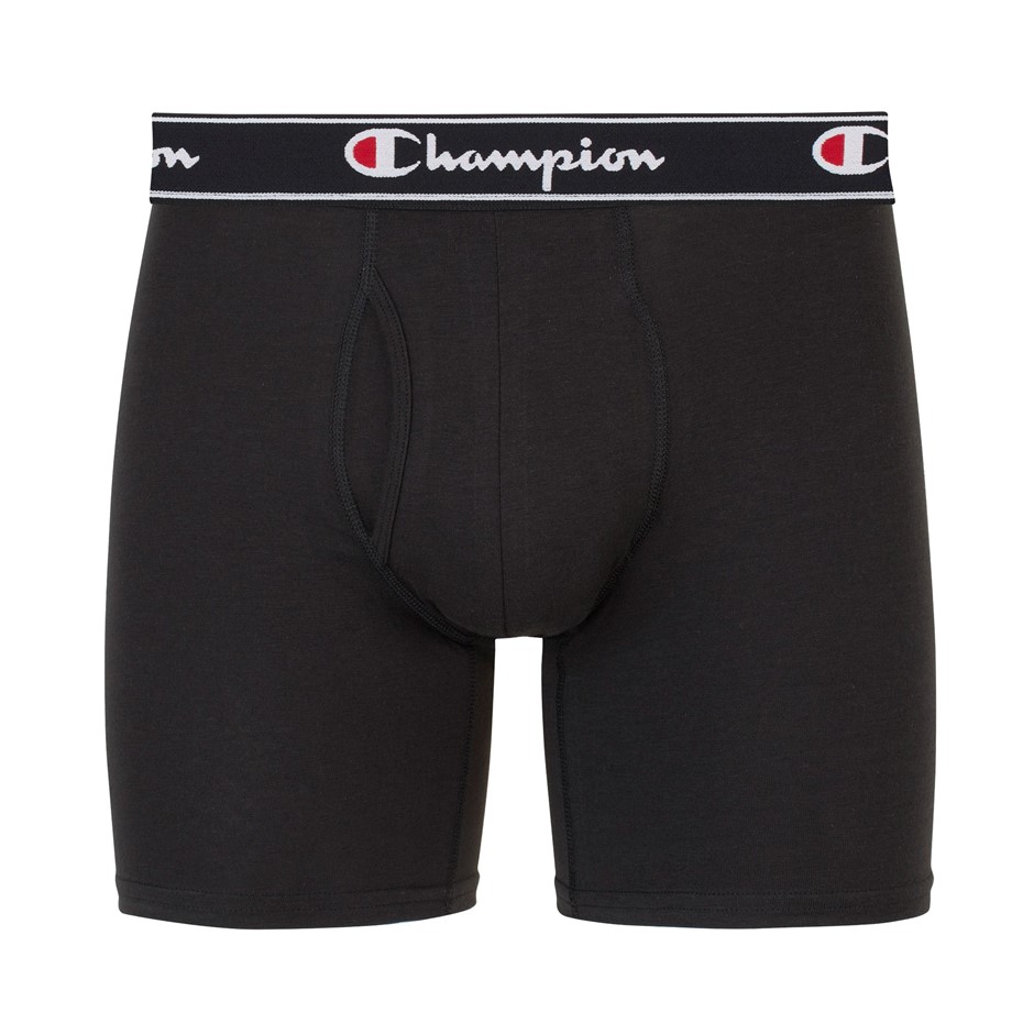 5-Pack CHAMPION Men's Boxer Briefs, Size XL (40"-42"), Everyday Fit | All D