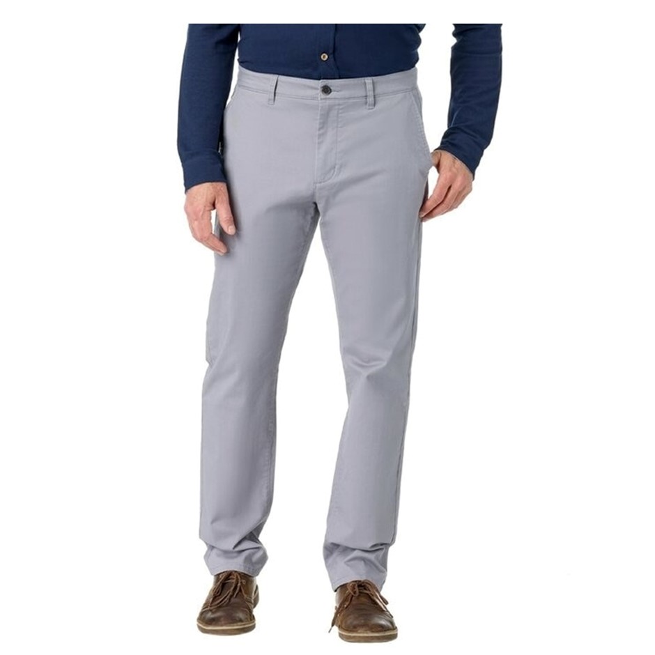 TAILOR VINTAGE Men's Stretch Twill Chino Pant, Size 30x32, Sky Rocket/Grey.