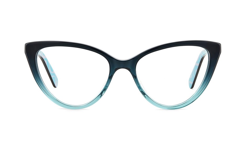 KATE SPADE Aubrie Eyeglasses Frames, Black Teal (ETJ). RRP: $129.97.  Buyer