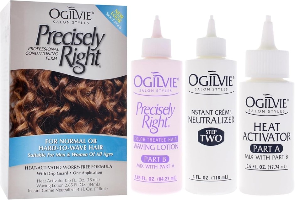 OGILVIE Salon Styles Precisely Right Professional Conditioning Home Perm Ki