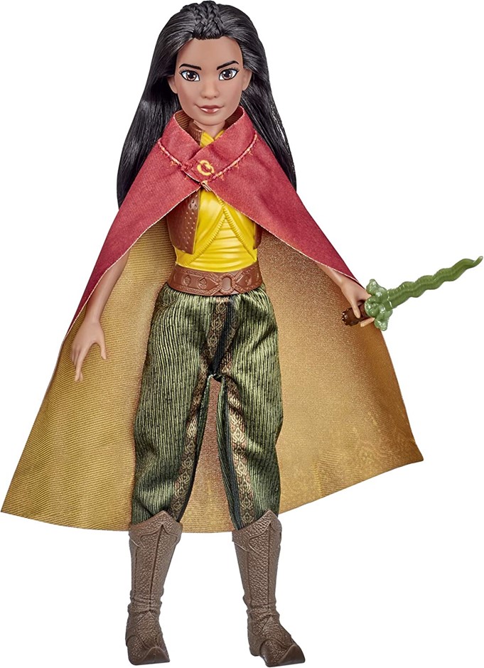 DISNEY PRINCESS Disney Raya and The Last Dragon - Raya Fashion Doll with Cl