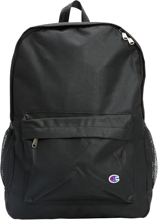 CHAMPION Large Backpack, Black, One Size Buyers Note - Discount Freight Ra