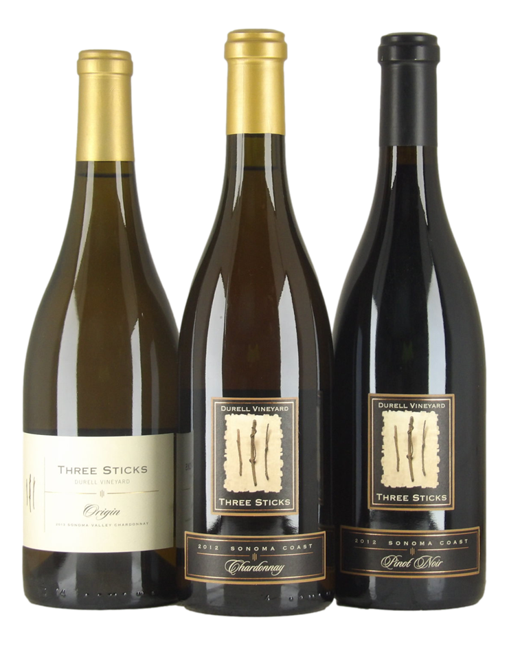Mixed Three Sticks Wine Pack (3x 750mL), California