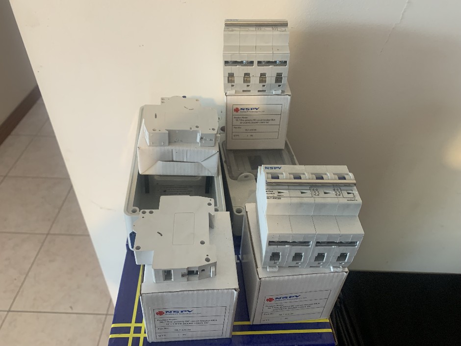 1 x NSVP Breaker Enclosures Solar Electrical Power Supply System (Unused)