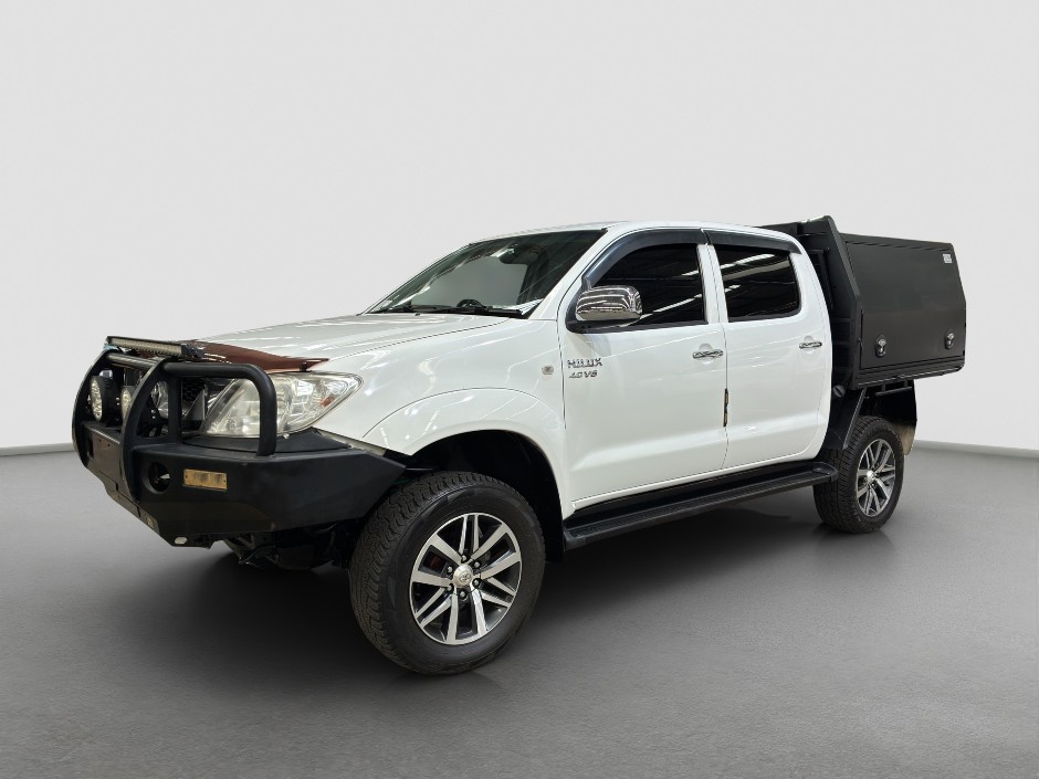 2010 Toyota Hilux SR5 4x4 Dual Cab Utility (Petrol) (Auto)**Blue Slip Provi