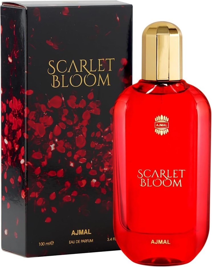 AJMAL 100ml Women's Scarlet Bloom EDP Spray.  Buyers Note - Discount Freigh