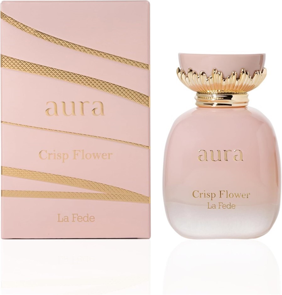 LA FEDE Women's Aura Crisp Flower by Khadlaj 3.4 oz EDP Spray.  Buyers Note