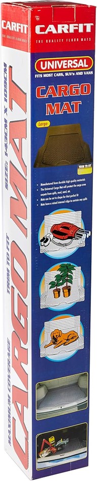 CARFIT 4533885 Rubber Car Boot Mat, Grey.