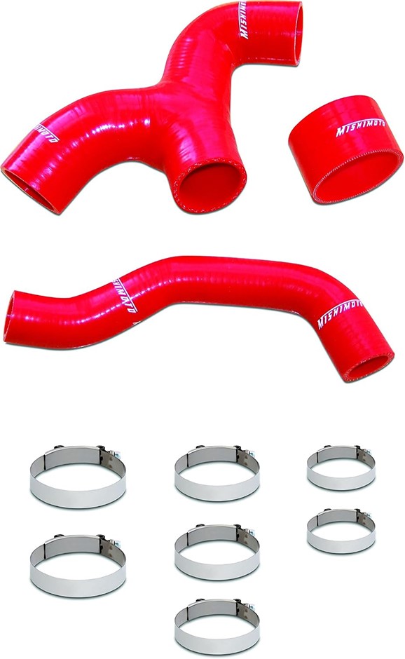 MISHIMOTO MMHOSE-SUB-INTRD Silicone Intercooler Hoses Compatible With Subar