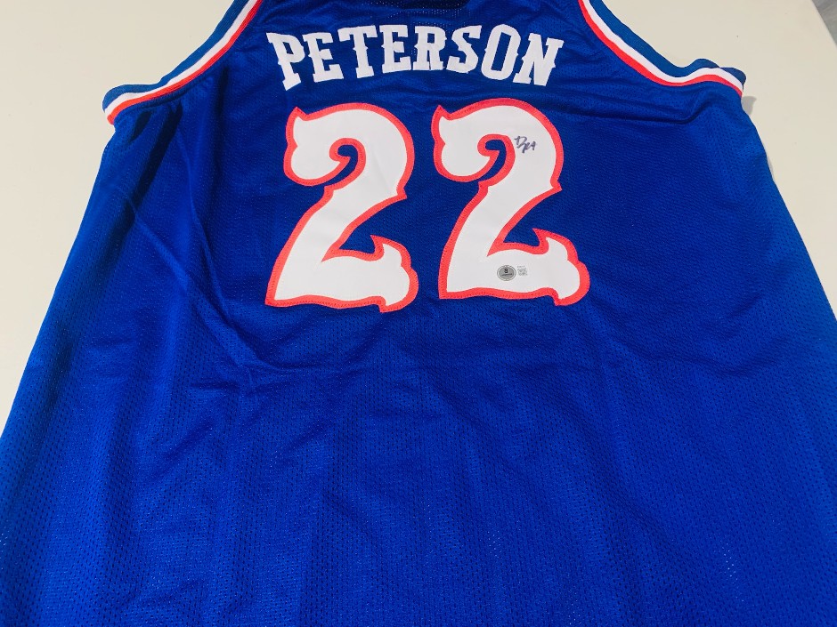 Signed Darryn Peterson Kansas Jersey - #2 NBA DRAFT PICK 2026 Rookie aut