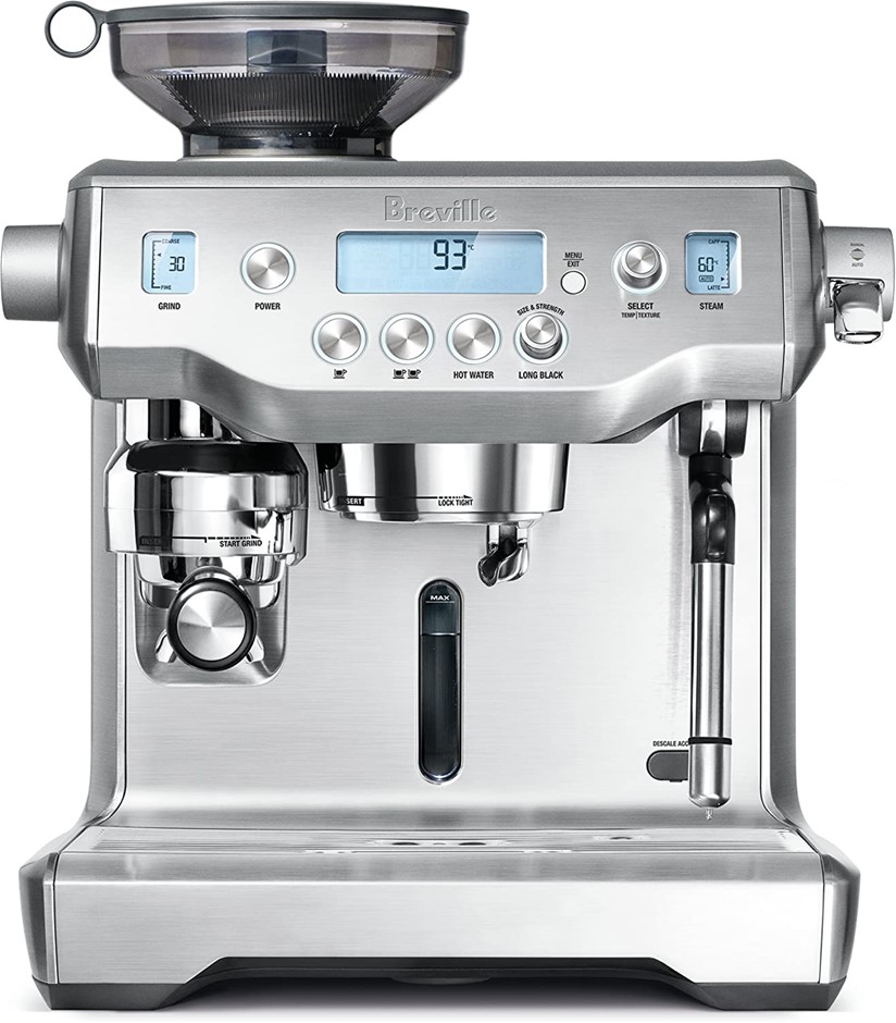 BREVILLE The Oracle Espresso Coffee Machine (BES980BSS). NB: not brewing <b