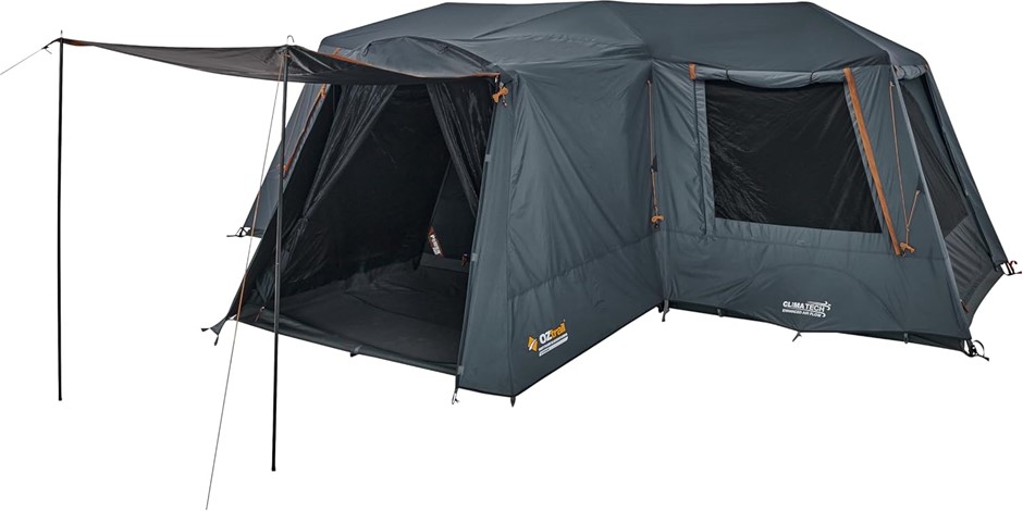 OZtrail Fast Frame Blockout Lumos 12 Person 4 Room Family Tent RRP: $1,799